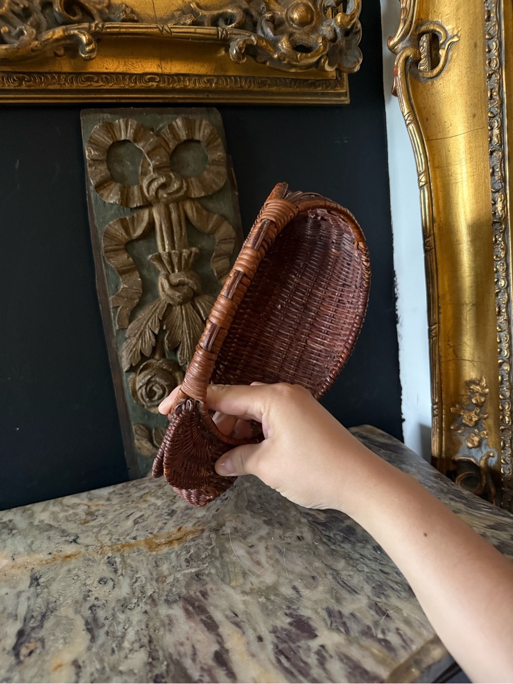 Woven Rabbit Basket - Picture 5 of 5